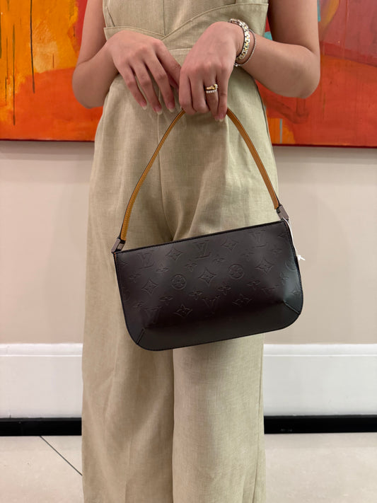 Louis Vuitton Monogram Mat Fowler Shoulder Bag (2002)