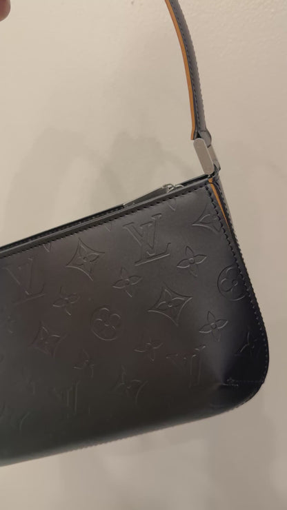 Louis Vuitton Monogram Mat Fowler Shoulder Bag (2002)